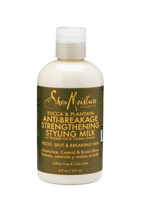 Yucca And Plantain Anti Breakage Strengthening Styling Milk Shampoo For