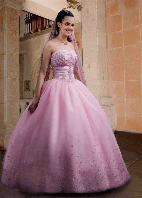 Pink Princess Wedding Dress Wedding And Bridal Inspiration
