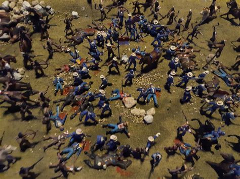 Battle At The Little Bighorn Dioramas