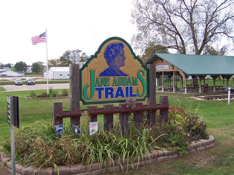 The Jane Addams Bike Trail Freeport Illinois To The Wisconsin Border
