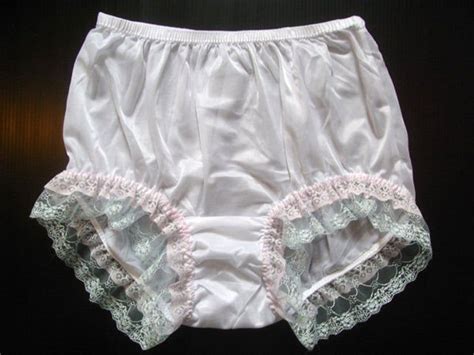 17 Farben New White Sheer Nylon Oma Panties Slips High Waist Etsy