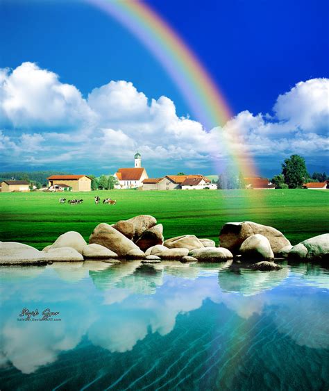 Rainbow Vista Bing Wallpaper