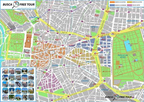 Mapa Tur Stico De Madrid Mapa Centro De Madrid