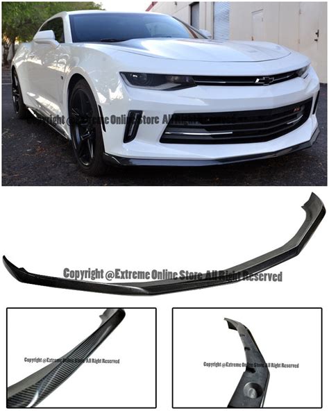 50th Anniversary 1le Track Package Carbon Fiber Front Bumper Lower Lip