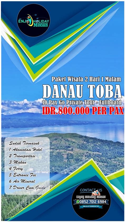 D N Paket Wisata Danau Toba Murah Lake Toba Travel