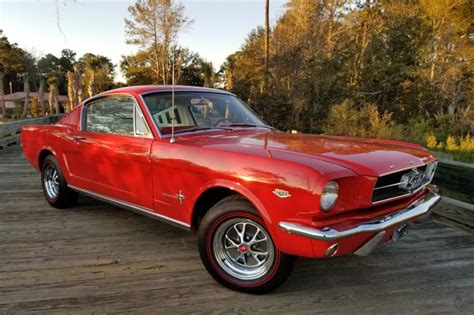 For Sale 1965 Ford Mustang Fastback 22 Rangoon Red K Code 289ci V8