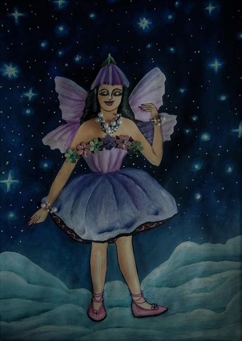 Celestial Fairy Painting By Tara Krishna Pixels