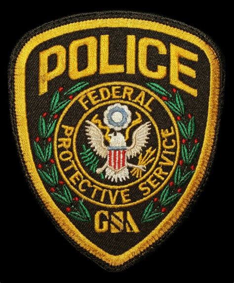Federal Protective Services Police Patch Police Patches Police Badge