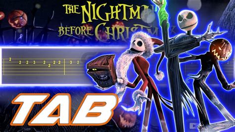 This Is Halloween Guitar Tabs Nightmare Before Christmas - This is Halloween - The Nightmare Before Christmas (Guitar Tab 譜