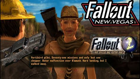 Top 6 Referencias A Fallout 2 En Fallout New Vegas Youtube
