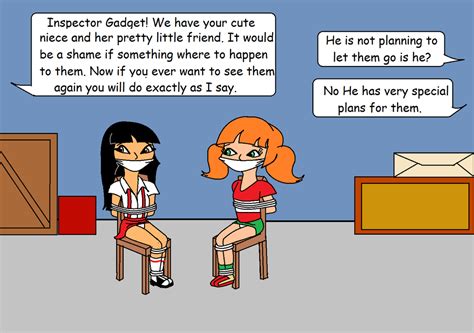 Penny Gadget And Atsuko Held Hostage By Walnutwilly On Deviantart