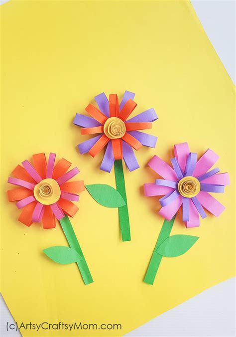 15 Flower Craft Ideas With Paper References Chic Bay