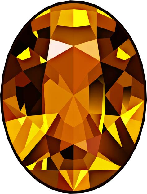 Jewel Clipart Orange Diamond Transparent Background Blue Gem Png