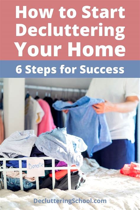 6 Baby Steps To Start Decluttering Your Home Decluttering School