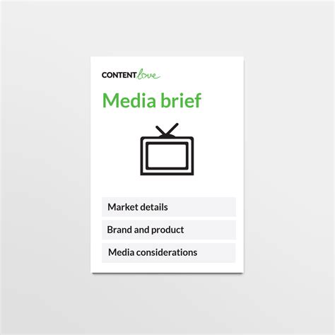 Media Brief Template Business Lifers