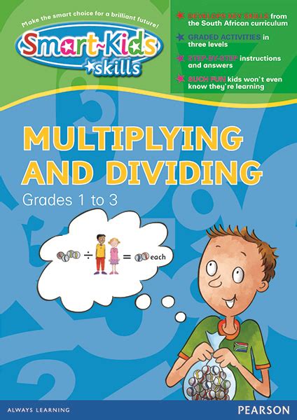 These videos are arranged by level from preschool, kindergarten, 1st grade, 2nd grade & 3rd grade. Smart-Kids Skills Multiplying and dividing Grades 1-3 | Smartkids