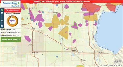 Crow Wing Power Outage Map Map