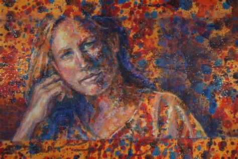 Oil Pastel Portrait Cindy Betzer Pharis Portraits And