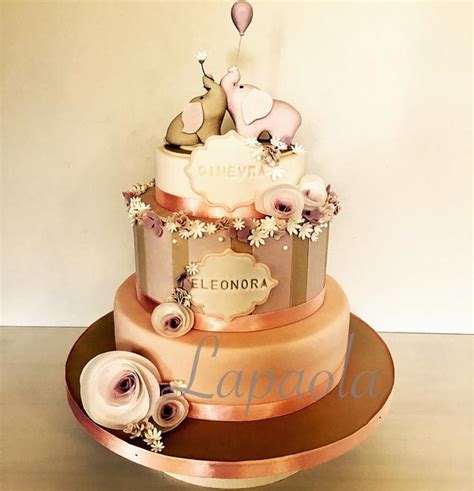 Double Birthday Decorated Cake By Lapaola Cakesdecor