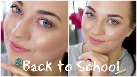 Back To School Quick And Easy Makeup Youtube