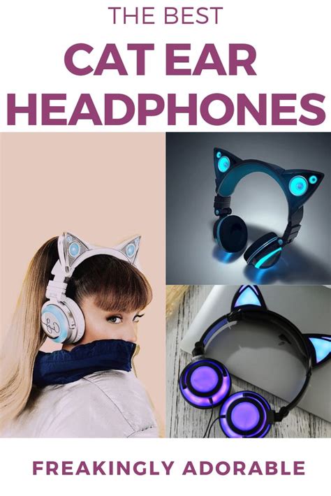 Cat Ear Headphones, Ariana Grande style: These Kitty Ear ...