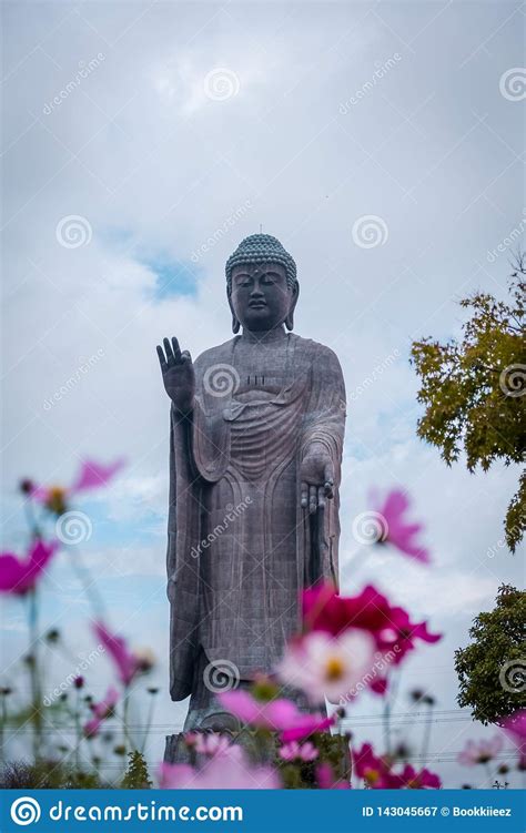 Big Buddha `ushiku Daibutsu` In Japan Editorial Photography Image Of