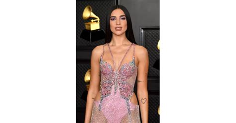 Dua Lipa S Butterfly Versace Dress At The Grammys Popsugar