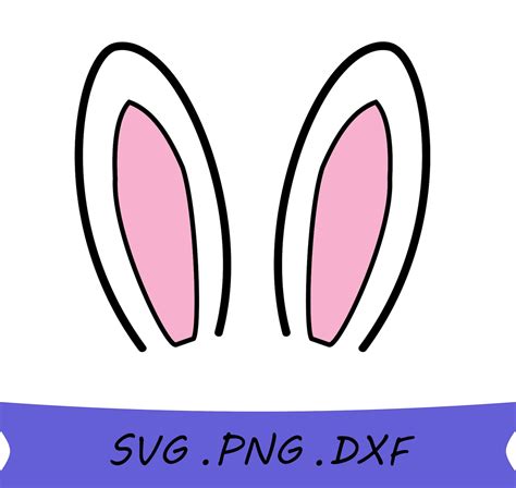 Bunny Ears SVG Rabbit Ears SVG Bunny Ears PNG Easter Bunny | Etsy Ireland