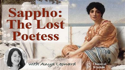 Sappho The Lost Poetess Youtube