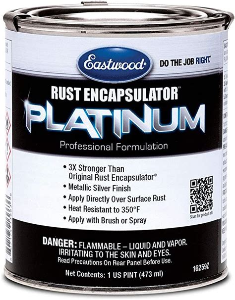 Eastwood Rust Encapsulator Platinum Pint Uv Resistant