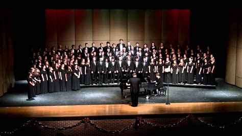 Joy To The World Unionville High School Concert Choir Youtube