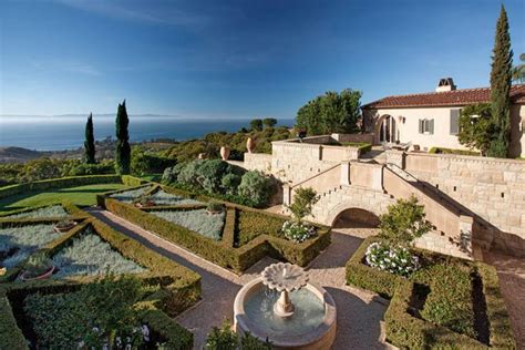 Gorgeous 1775 Million Tuscan Estate In Montecito Ca Homes Of The Rich