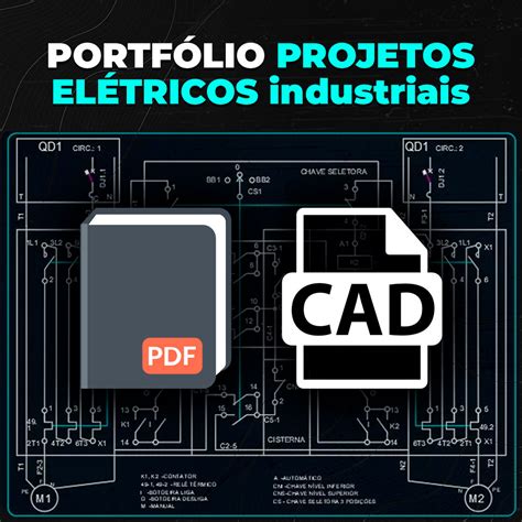 Portf Lio De Projetos El Tricos Pdf E Cad Treinar Servi Os Hotmart