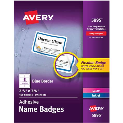 Avery Name Badge Label Madill The Office Company