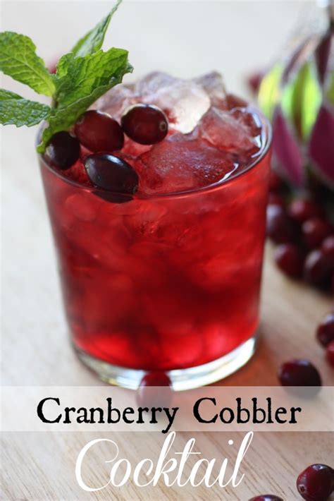 Today marks the start of tales of the cocktail, the annual summer gathering of bartenders and drinks professionals (and professional drinkers) in new orleans. Cranberry Cobbler Cocktail Recipe | Catch My Party