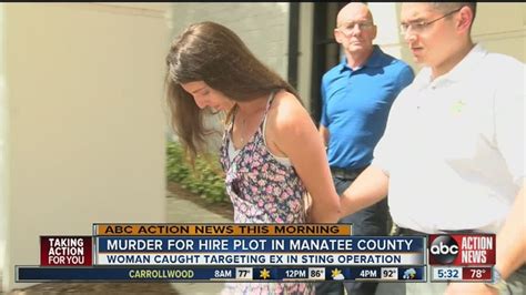 woman arrested for murder for hire plot in manatee county wfts tv
