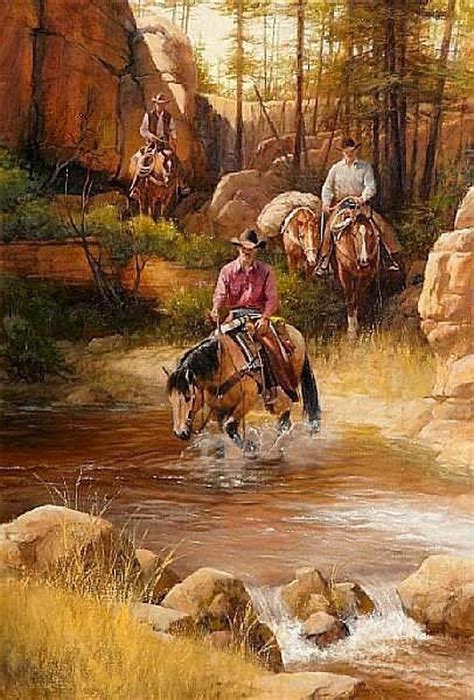 Howard Rogers 671992 Cowboy Artwork Western Artwork Western