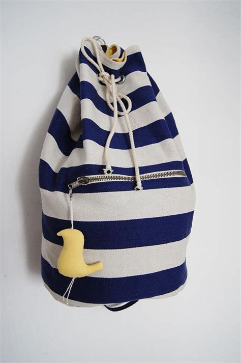 Sailor Bag Marine Style Sailor Bags Bags Blue Bags