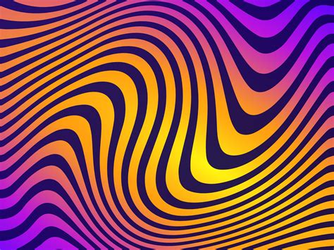 Colorful Wavy Lines Vector Background 251449 Vector Art At Vecteezy