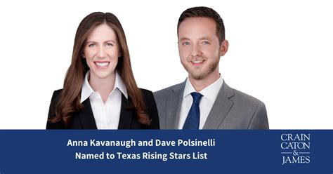 Two Attorneys Named To Texas Rising Stars List Crain Caton James