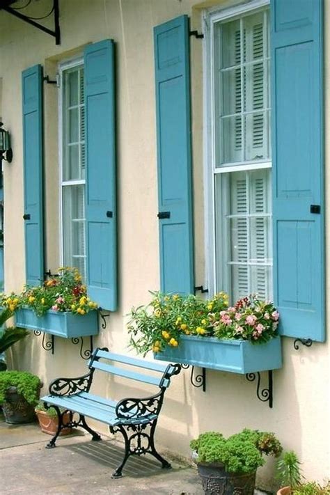 Lovely Exterior Window Shutter Design Ideas 37 Exterior House Colors