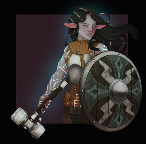 1 Rf Firbolg Tempest Cleric For Hillgoer Characterdrawing