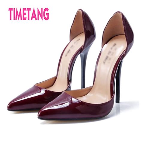 Timetang 2018 New Arrival Classic Pointed Toe Sexy Office Lady High