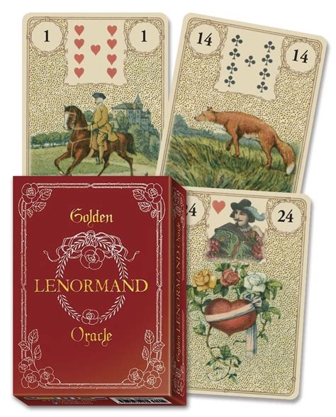 The lenormand oracle cards by gina di roberto: Golden Lenormand Oracle