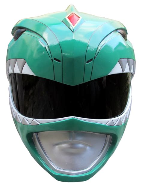 Mmpr Green Ranger Helmet Render By Russjericho On Deviantart Artofit