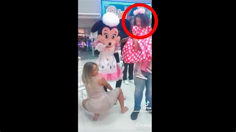 Madre Perrea Con Vestido Transparente En Fiesta Infantil La Queman Y