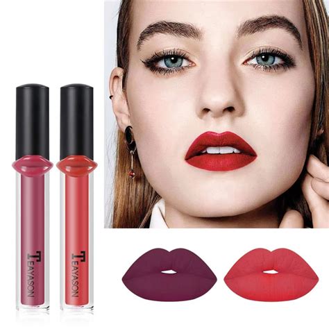 12 colors nude matte lipsticks batom mate sexy lips color cosmetics waterproof long lasting