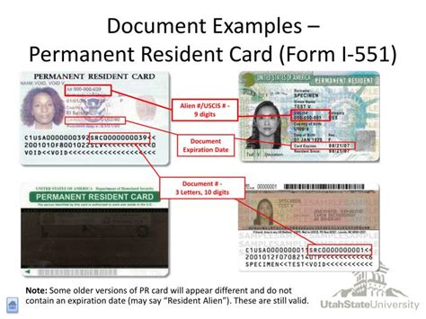 A permanent resident card number is a 13 digit number that is listed on every green card. PPT - Form I-9 Training PowerPoint Presentation - ID:5300202