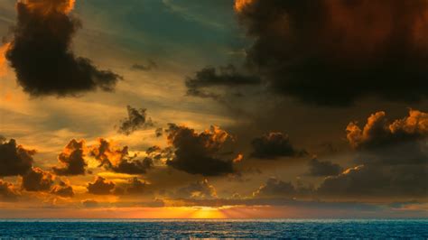 Wallpaper Id 4891 Sunset Sun Clouds Dark Nature 4k Free Download