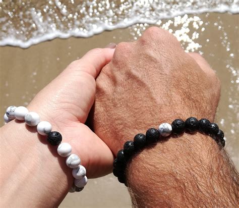 couples bracelet long distance relationship bracelet etsy